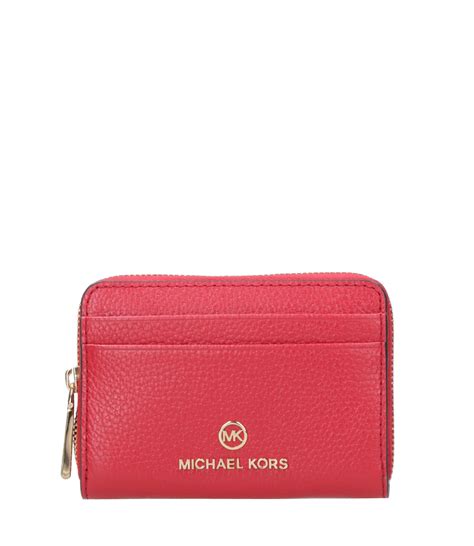 michael kors red wallet small|michael kors olive wallet.